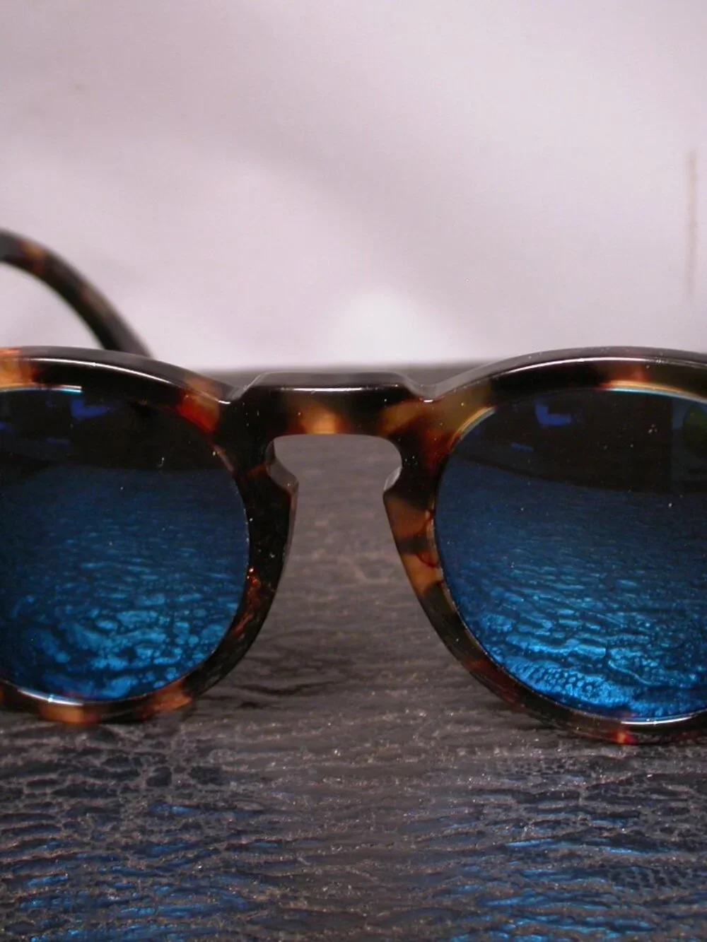 Authentic Illsteva Leonard Modern Blonde Tortoise Sunglasses Handmade Italy